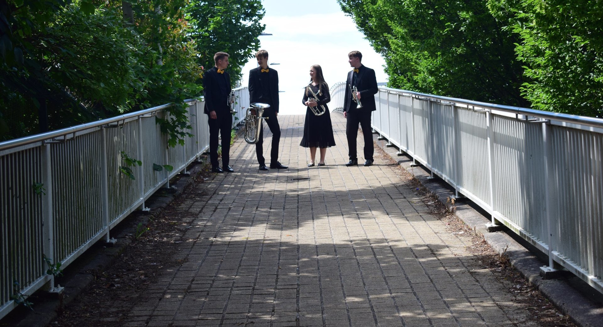 Rosamund Brass Standing In The Street